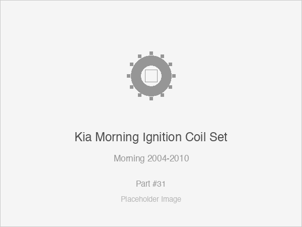 Kia Morning Ignition Coil Set